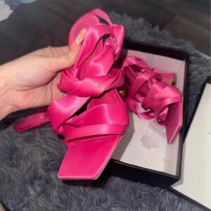 Elegant Pink Women's Sandals